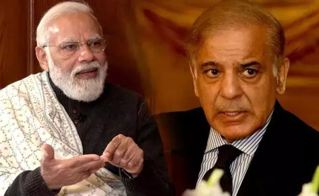 Shehbaz Sharif :  నన్ను అభినందించిన మోదీకి ధన్యవాదాలు : షెహబాజ్ షరీఫ్ Shehbaz Sharif :  నన్ను అభినందించిన మోదీకి ధన్యవాదాలు : షెహబాజ్ షరీఫ్