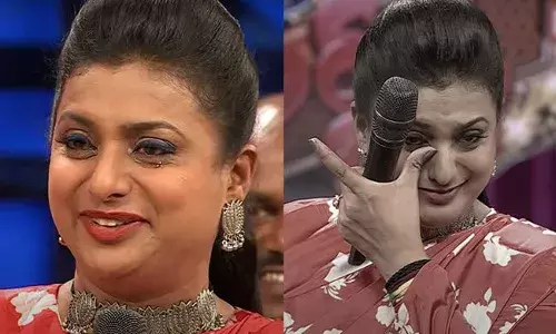 Roja: నాకు ఇష్టమైనది వదులుకుంటున్నాను.. స్టేజ్‌పై రోజా కంటతడి..
