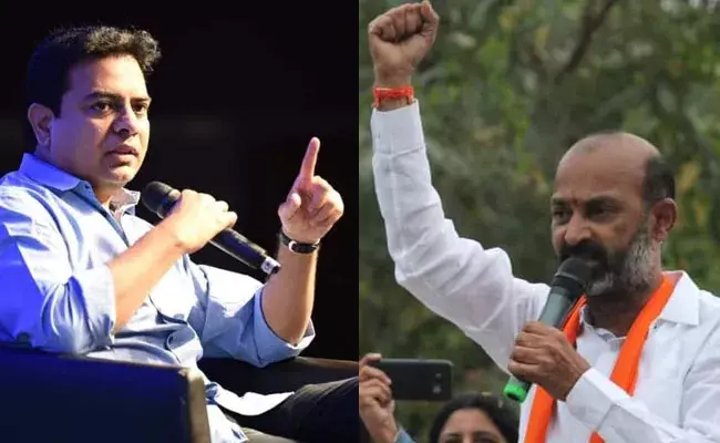 KTR: బండి సంజయ్ పాదయాత్రపై కేటీఆర్ హాట్ కామెంట్స్.. దగాకోరు యాత్ర అంటూ.. KTR: బండి సంజయ్ పాదయాత్రపై కేటీఆర్ హాట్ కామెంట్స్.. దగాకోరు యాత్ర అంటూ..