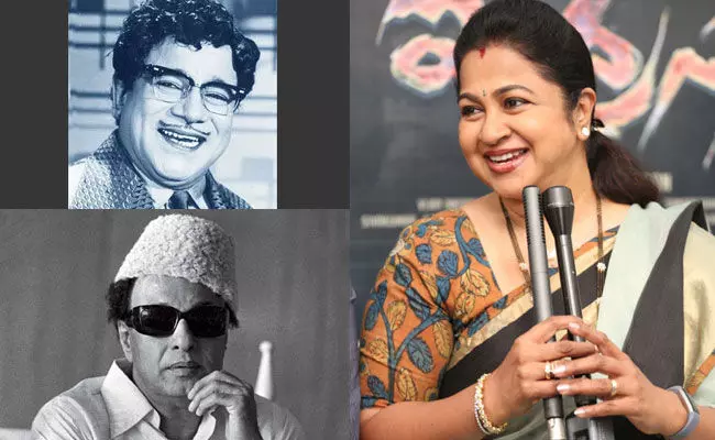 Raadhika Sarathkumar: మా తండ్రి వివాదాస్పదమైన వ్యక్తి.. ఎంజీఆర్తో జరిగిన కాల్పుల ఘటనను..: రాధిక Raadhika Sarathkumar: మా తండ్రి వివాదాస్పదమైన వ్యక్తి.. ఎంజీఆర్తో జరిగిన కాల్పుల ఘటనను..: రాధిక