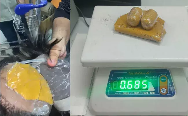 Delhi: విగ్గులో బంగారం.. ఢిల్లీ విమానాశ్రయంలో నిందితుడి అరెస్ట్.. Delhi: విగ్గులో బంగారం.. ఢిల్లీ విమానాశ్రయంలో నిందితుడి అరెస్ట్..