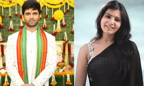 Samantha : VD11 లాంచ్ ఈవెంట్లో సమంత లేకపోవడానికి కారణం ఏంటీ? Samantha : VD11 లాంచ్ ఈవెంట్లో సమంత లేకపోవడానికి కారణం ఏంటీ?