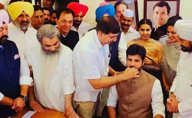 Amarinder Singh Raja Warring : పంజాబ్ పీసీసీ అధ్యక్షుడిగా బాధ్యతలు స్వీకరించిన అమరీందర్