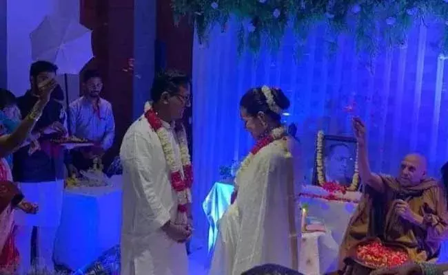 Tina Dabi wedding :  రెండో పెళ్లి చేసుకున్న IAS టాపర్ టీనా దాబీ..! Tina Dabi wedding :  రెండో పెళ్లి చేసుకున్న IAS టాపర్ టీనా దాబీ..!