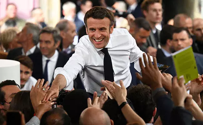 Emmanuel Macron: మరోసారి ఫ్రాన్స్ అధ్యక్షుడిగా ఇమ్మాన్యూయెల్ మెక్రాన్.. Emmanuel Macron: మరోసారి ఫ్రాన్స్ అధ్యక్షుడిగా ఇమ్మాన్యూయెల్ మెక్రాన్..