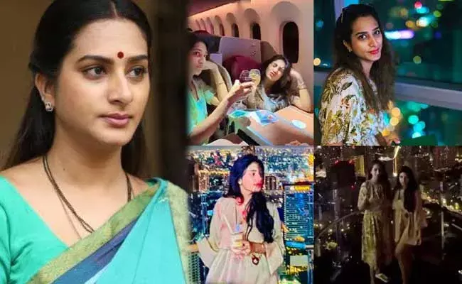 Surekha Vani :  వైన్ గ్లాస్తో చీర్స్.. బ్యాంకాక్లో ఫుల్ ఎంజాయ్..! Surekha Vani :  వైన్ గ్లాస్తో చీర్స్.. బ్యాంకాక్లో ఫుల్ ఎంజాయ్..!