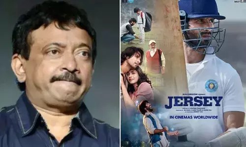 Ram Gopal Varma: జెర్సీ సినిమాపై ఆర్జీవీ షాకింగ్ రివ్యూ.. సింపుల్గా ఒక్కమాటలో.. Ram Gopal Varma: జెర్సీ సినిమాపై ఆర్జీవీ షాకింగ్ రివ్యూ.. సింపుల్గా ఒక్కమాటలో..