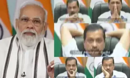 Arvind Kejriwal : కేజ్రీవాల్ పై బీజేపీ ఫైర్.. మర్యాద లేని సీఎం అంటూ..!