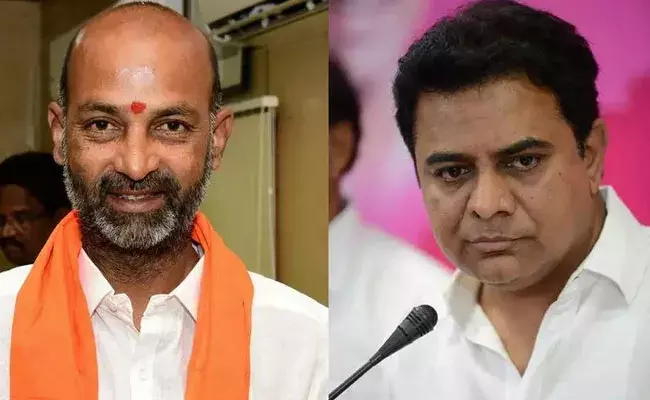KTR: బండి సంజయ్కు కేటీఆర్ బహిరంగ లేఖ.. KTR: బండి సంజయ్కు కేటీఆర్ బహిరంగ లేఖ..