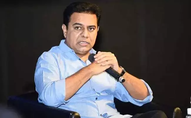 KTR : కేంద్రం పవన్ హాన్స్ విక్రయంపై కేటీఆర్ పలు ప్రశ్నలు