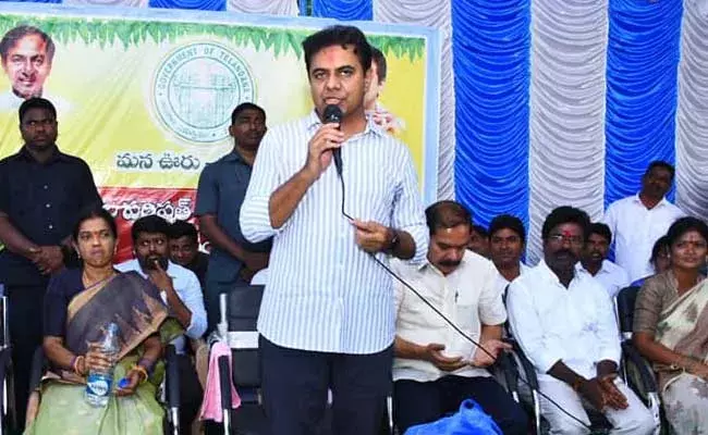 KTR : దళితబంధు పథకంతో దళితుల దశ, దిశ మారాలి : మంత్రి కేటీఆర్