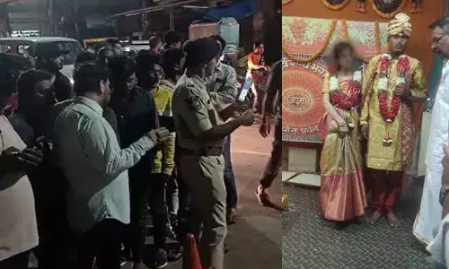 Hyderabad : సరూర్‌నగర్‌లో దారుణం.. నడిరోడ్డు పై పరువుహత్య..!