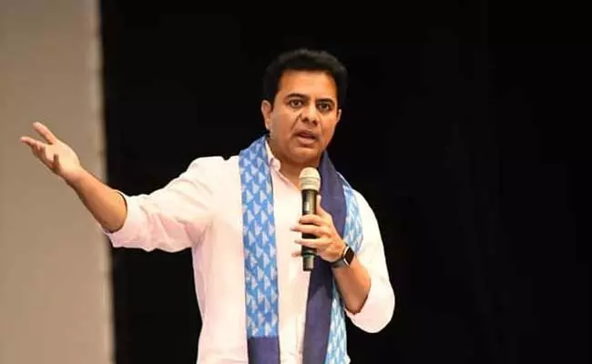KTR : రాహుల్ గాంధీ వ్యాఖ్యలకు మంత్రి కేటీఆర్ కౌంటర్ KTR : రాహుల్ గాంధీ వ్యాఖ్యలకు మంత్రి కేటీఆర్ కౌంటర్