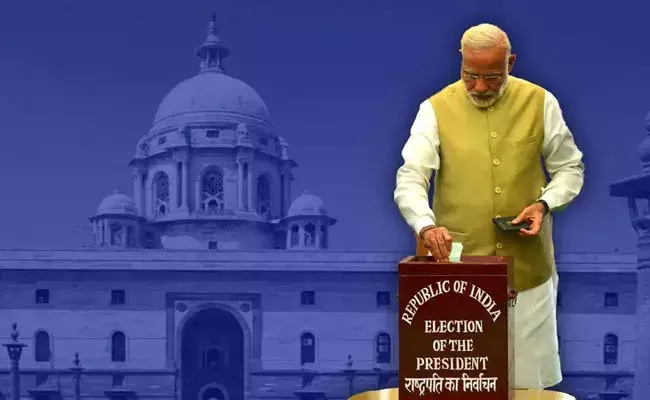 President Elections: రాష్ట్రపతి ఎన్నికలకు రంగం సిద్ధం.. కూటమికి బీజేపీ కసరత్తు.. President Elections: రాష్ట్రపతి ఎన్నికలకు రంగం సిద్ధం.. కూటమికి బీజేపీ కసరత్తు..