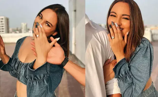 Sonakshi Sinha Engagement: ఎంగేజ్మెంట్ చేసుకున్న బాలీవుడ్ నటి.. ఇంతకీ ఫోటోలో ఉంది ఎవరు..? Sonakshi Sinha Engagement: ఎంగేజ్మెంట్ చేసుకున్న బాలీవుడ్ నటి.. ఇంతకీ ఫోటోలో ఉంది ఎవరు..?