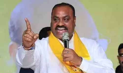 Atchannaidu :  సీఎం జగన్ డైవర్షన్ పాలిటిక్స్కు తెరలేపారు: అచ్చెన్నాయుడు Atchannaidu :  సీఎం జగన్ డైవర్షన్ పాలిటిక్స్కు తెరలేపారు: అచ్చెన్నాయుడు