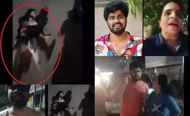 Karate Kalyani: యూట్యూబర్‌తో కరాటే కళ్యాణి గొడవ.. పరస్పరం చేయి చేసుకుంటూ..