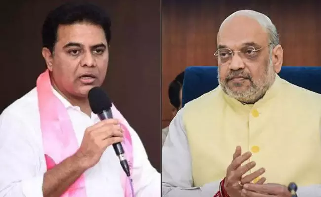 KTR: అమిత్ షాకు కేటీఆర్ బహిరంగ లేఖ.. 27 ప్రశ్నలతో.. KTR: అమిత్ షాకు కేటీఆర్ బహిరంగ లేఖ.. 27 ప్రశ్నలతో..