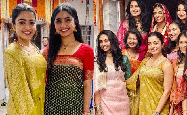 Rashmika Mandanna: స్నేహితురాలి పెళ్లిలో రష్మిక.. నటి కాకముందు నా లైఫ్ ఇలా అంటూ..
