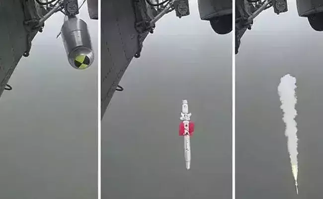 Naval anti-ship Missile: ఇండియన్ నేవీ మరో మైలురాయి.. యాంటి షిప్‌ మిస్సైల్‌ సక్సెస్..
