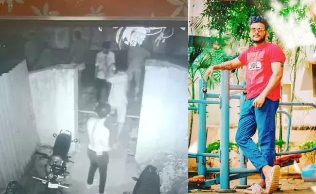 Visakhapatnam: విశాఖ రైల్వే క్వార్టర్స్‌లో యువకుడు దారుణ హత్య.. సీసీ కెమెరాలో దృశ్యాలు..