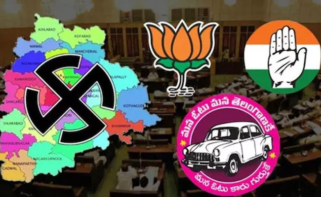 Telangana: తెలంగాణలో ముందస్తు ఎన్నికలు ఖాయమా..? 6 నెలల ముందే అభ్యర్థులు ఖరారు.. Telangana: తెలంగాణలో ముందస్తు ఎన్నికలు ఖాయమా..? 6 నెలల ముందే అభ్యర్థులు ఖరారు..