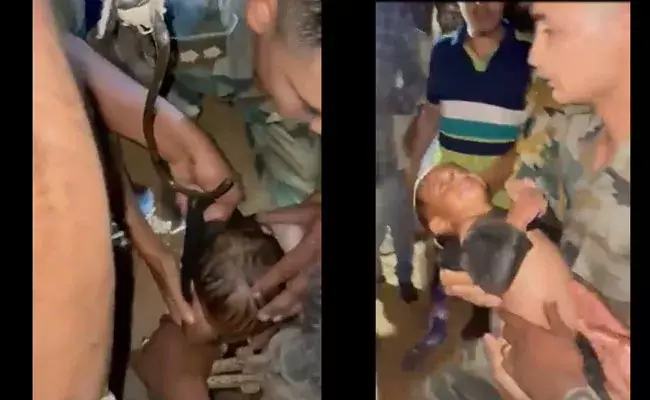 Gujarat: బోరుబావిలో పడిన 18 నెలల బాలుడు.. 40 నిమిషాల్లోనే కాపాడిన ఇండియన్ ఆర్మీ..