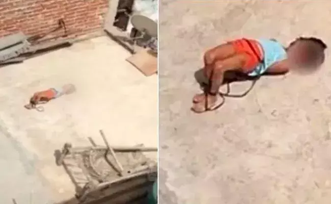 Delhi: హోమ్ వర్క్ చేయలేదని చిన్నారిపై తల్లి దాష్టీకం.. మండుటెండలో మిద్దెపై.. Delhi: హోమ్ వర్క్ చేయలేదని చిన్నారిపై తల్లి దాష్టీకం.. మండుటెండలో మిద్దెపై..