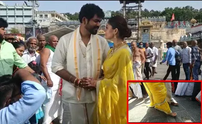 Nayanthara: వివాదాల్లో నయనతార.. చెప్పులేసుకొని మాడవీధుల్లో..