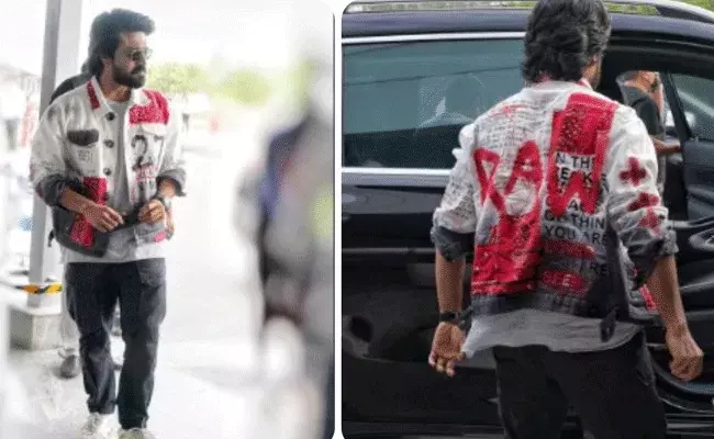 Ram Charan: ఆన్ లైన్ లో రామ్ చరణ్ డెనిమ్ జాకెట్ .. ధర చూస్తే షాకే..