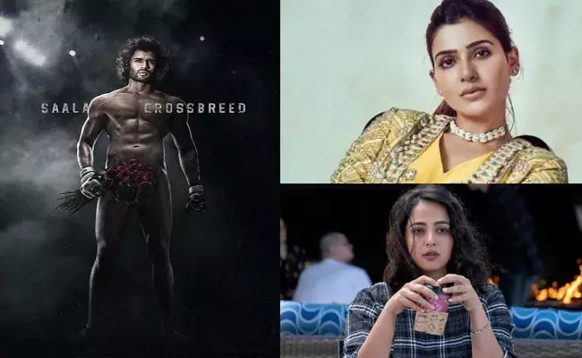 Liger Poster: లైగర్ న్యూడ్ పోస్టర్.. సమంత, అనుష్క రియాక్షన్ ఏంటంటే..? Liger Poster: లైగర్ న్యూడ్ పోస్టర్.. సమంత, అనుష్క రియాక్షన్ ఏంటంటే..?
