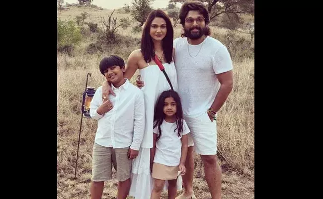 Allu Arjun : టాంజేనియాలో ఐకాన్ స్టార్ ఫ్యామిలీ