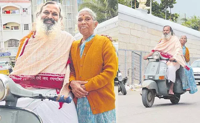 అమ్మ కోసం లక్షల్లో వస్తున్న జీతం వదిలి.. స్కూటర్‌పై..