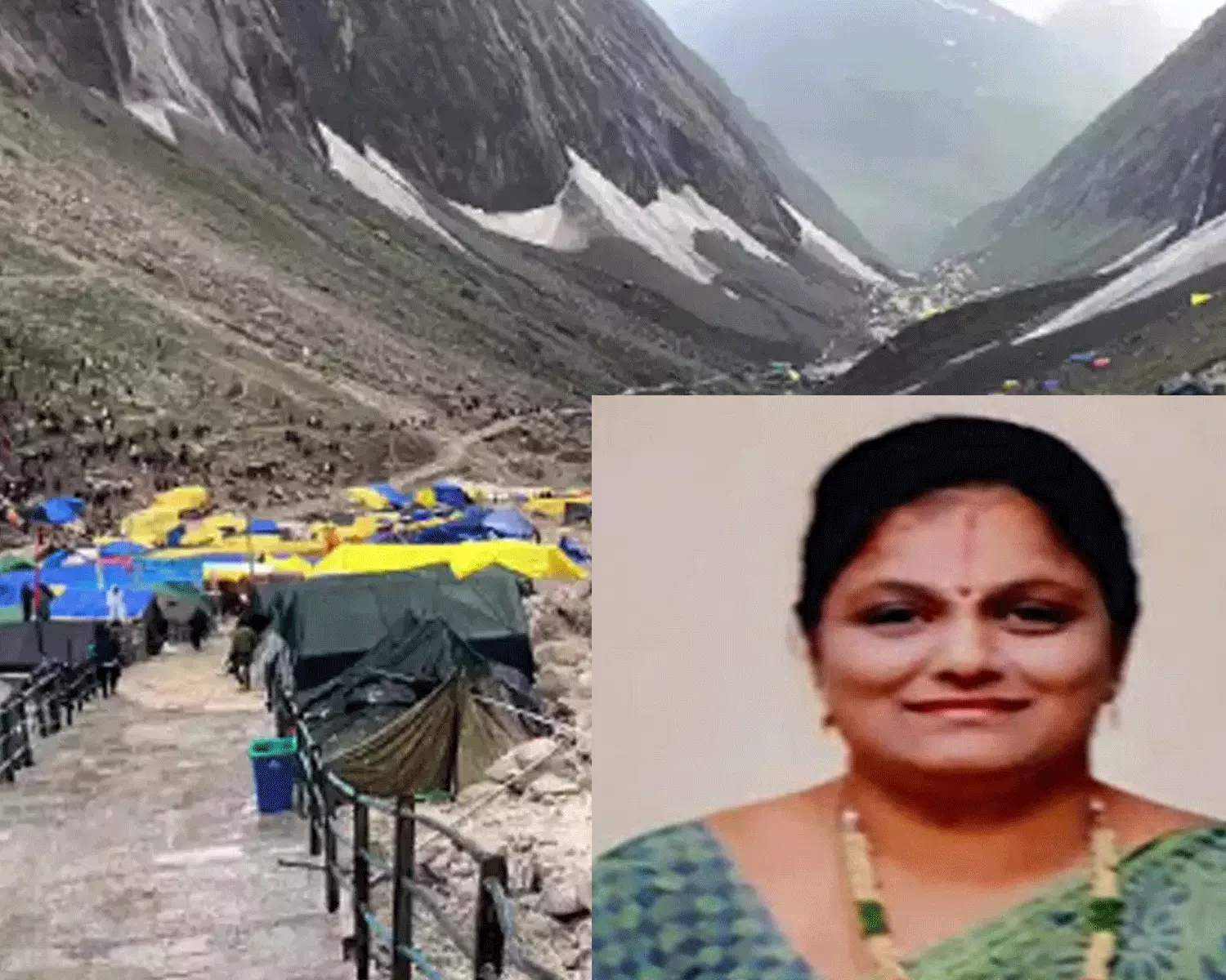 Amarnath yatra: అమర్‌నాథ్‌ యాత్రలో విషాదం.. ఏపీ భక్తురాలు మృతి..