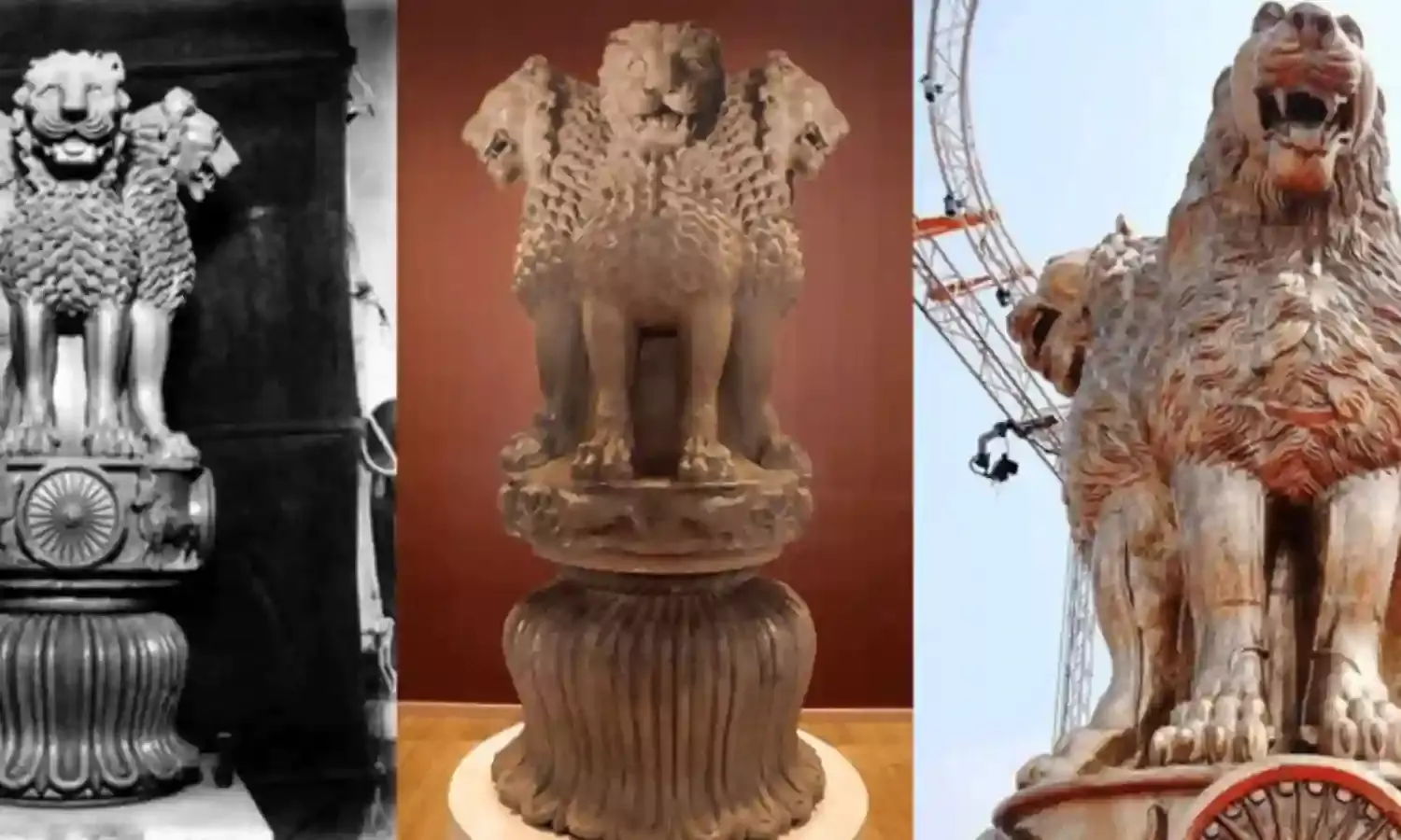 Nationa Emblem : సింహం సైలెంటుగా ఉండాలంటున్న ప్రతిపక్షాలు..