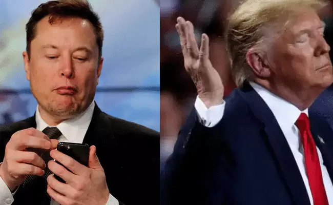 Trump Vs Musk : ఇక నువ్వు దేనికీ సీఈవో కాలేవు ట్రంప్ : ఎలాన్ మస్క్ Trump Vs Musk : ఇక నువ్వు దేనికీ సీఈవో కాలేవు ట్రంప్ : ఎలాన్ మస్క్