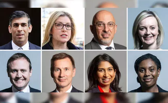 Britain: బ్రిటన్ ప్రధాని రేసులో 8 మంది అభ్యర్థులు.. Britain: బ్రిటన్ ప్రధాని రేసులో 8 మంది అభ్యర్థులు..