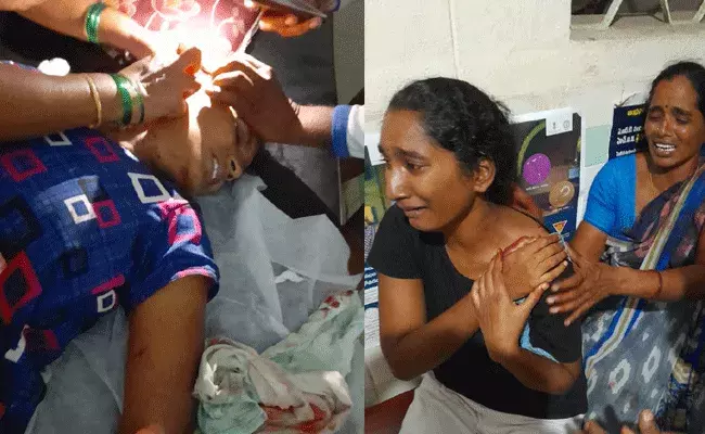 Vijayawada : యువతిపై ప్రేమోన్మాది దాడి.. అడ్డొచ్చిన వారిపైనా అటాక్.. Vijayawada : యువతిపై ప్రేమోన్మాది దాడి.. అడ్డొచ్చిన వారిపైనా అటాక్..