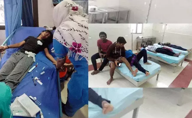 Basara IIIT : బాసర ట్రిపుల్ ఐటీలో ఓ విద్యార్ధి పరిస్థితి విషమం.. ఆందోళనకు దిగిన స్టూడెంట్స్..