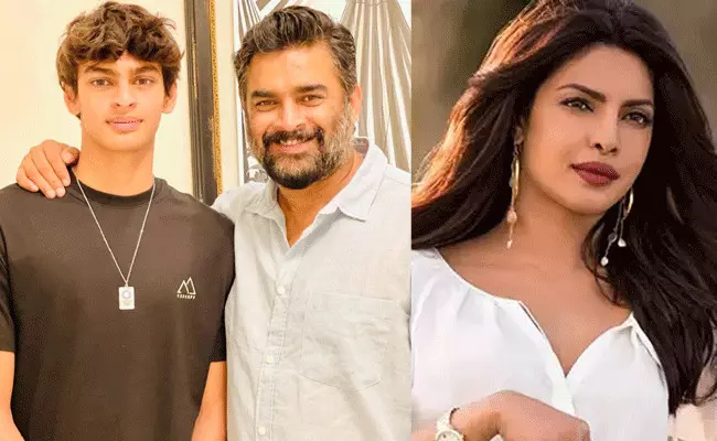 Vedaant Madhavan: మాధవన్ కుమారుడి కొత్త రికార్డ్.. రియాక్ట్ అయిన ప్రియాంక చోప్రా.. Vedaant Madhavan: మాధవన్ కుమారుడి కొత్త రికార్డ్.. రియాక్ట్ అయిన ప్రియాంక చోప్రా..