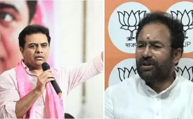 KTR : అబద్దాలతో కిషన్ రెడ్డి మోసం చేస్తున్నారు : కేటీఆర్