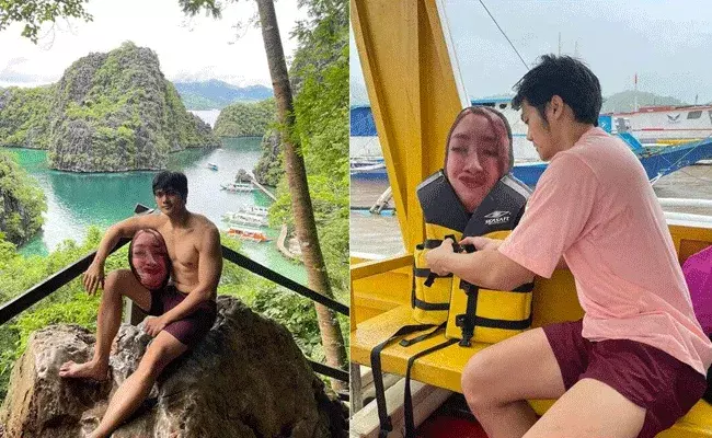 Philippines: భార్యతో కలిసి వెకేషన్‌కు వెళ్లలేకపోయిన భర్త.. అందుకే ఇలా..