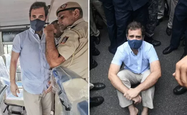New Delhi : రాహుల్ గాంధీ అరెస్ట్.. ద్రౌపది ముర్ముకు విపక్షాల లేఖ.. New Delhi : రాహుల్ గాంధీ అరెస్ట్.. ద్రౌపది ముర్ముకు విపక్షాల లేఖ..