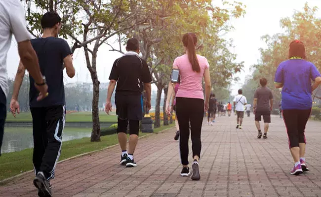 walking benefits: ఆరోగ్యానికి నడక.. రోజుకు 10వేల అడుగులు.. walking benefits: ఆరోగ్యానికి నడక.. రోజుకు 10వేల అడుగులు..