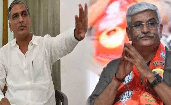 Harish Rao : అది నోరా లేక మోరా : హరీష్ రావు Harish Rao : అది నోరా లేక మోరా : హరీష్ రావు