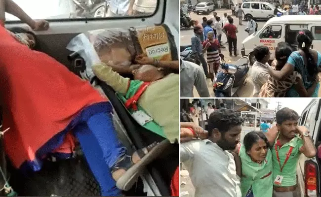 Atchutapuram gas leak : బ్రాండిక్స్ గ్యాస్ లీక్.. చికిత్స పొందుతున్న బాధితులు.. Atchutapuram gas leak : బ్రాండిక్స్ గ్యాస్ లీక్.. చికిత్స పొందుతున్న బాధితులు..