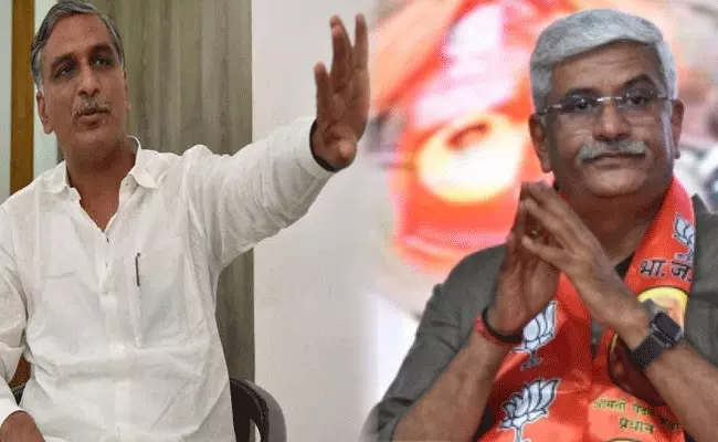 Harish Rao : అది నోరా లేక మోరా : హరీష్ రావు Harish Rao : అది నోరా లేక మోరా : హరీష్ రావు