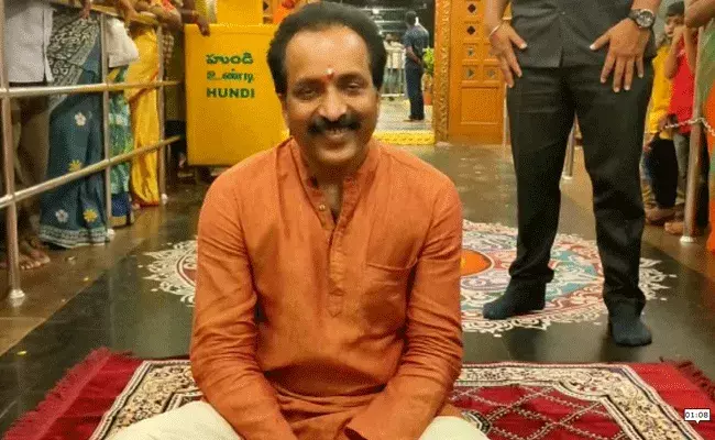 ISRO : శాటిలైట్ ప్రయోగం ముందు చెంగాలమ్మ తల్లి అమ్మవారిని దర్శించుకున్న ఇస్రో చైర్మన్ సోమనాథ్ ISRO : శాటిలైట్ ప్రయోగం ముందు చెంగాలమ్మ తల్లి అమ్మవారిని దర్శించుకున్న ఇస్రో చైర్మన్ సోమనాథ్