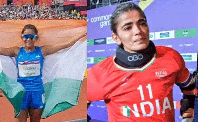 Commonwealth Games 2022: కామన్వెల్త్ గేమ్స్లో భారత్.. ఒకరికి సంతోషం.. మరొకరికి దు:ఖం.. Commonwealth Games 2022: కామన్వెల్త్ గేమ్స్లో భారత్.. ఒకరికి సంతోషం.. మరొకరికి దు:ఖం..