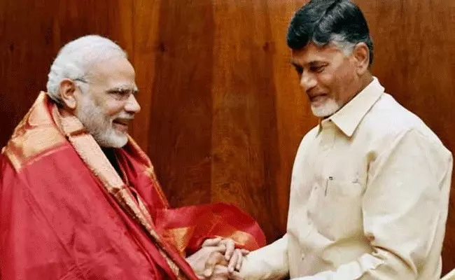 Chandrababu: ఒకే వేదికపై మోదీ, చంద్రబాబు.. చాలాకాలం తర్వాత.. Chandrababu: ఒకే వేదికపై మోదీ, చంద్రబాబు.. చాలాకాలం తర్వాత..